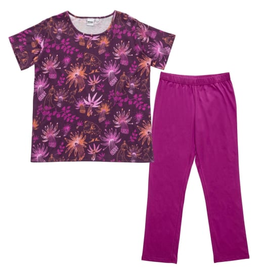 Muumi Nelli pyjama Ihme Violetti Martinex Muumi Nelli pyjama Ihme Violetti Martinex
